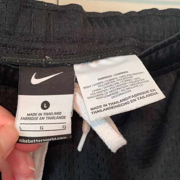 Nike Vintage Y2K Mesh Swoosh Men’s Basketball Shorts Size Large - Picture 6 of 7